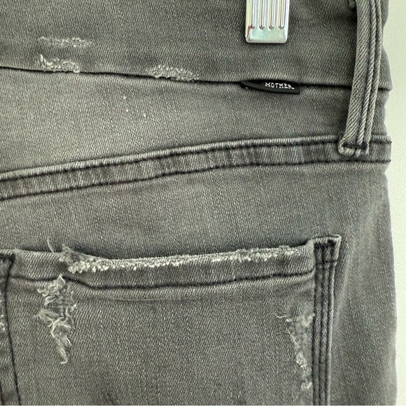 Mother Gray Skinny Jeans‎ Sz 30 - Picture 9 of 16